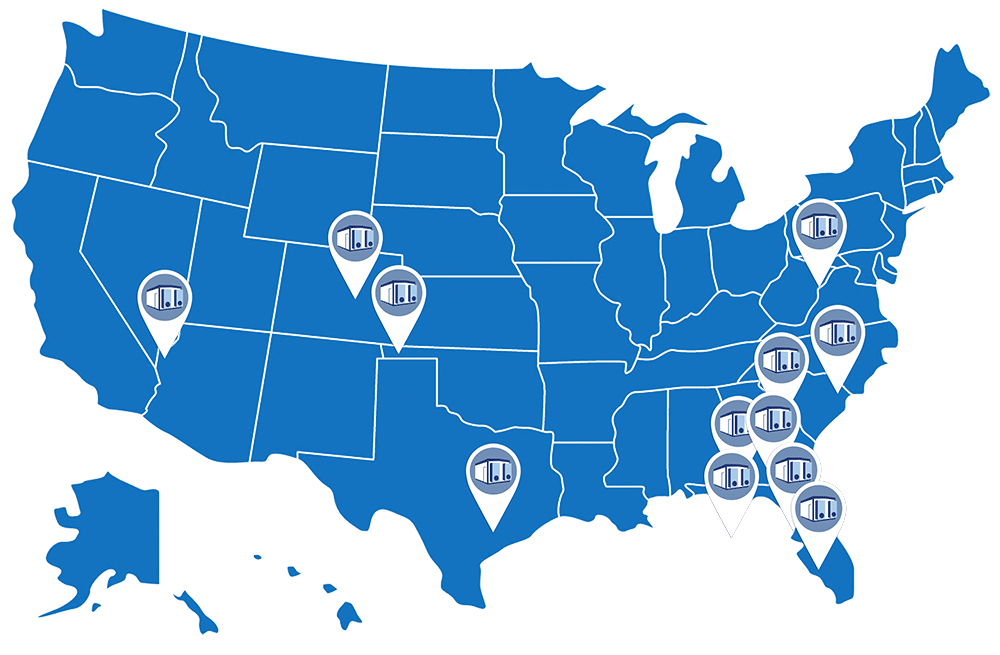 Edge Presence Locations Map
